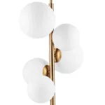 815053 Люстра CROCO 5х40W E14 ЛАТУНЬ Lightstar