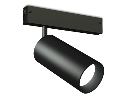 Светильник светодиодный трековый для шинопровода Magnetic GL1640 BK черный IP20 24W 4200K 220V 36° D65*140 (Без ПДУ)