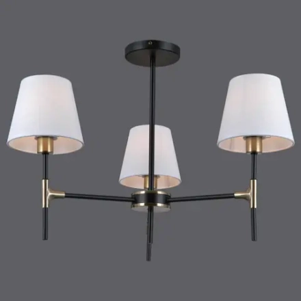 IL0185-3CSQ-24 BK AB CASTOR светильник потолочный ILLUMICO, E14х3