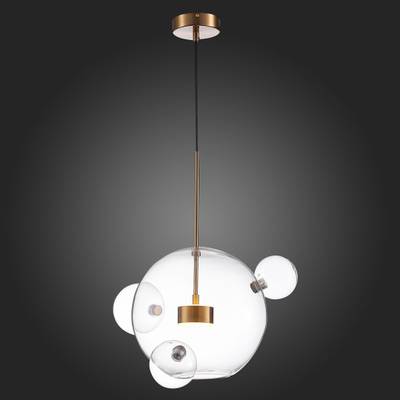 SL1133.203.01 Светильник подвесной ST-Luce Латунь/Прозрачный LED 1*14W 3000K
