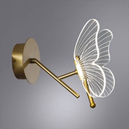 Настенный светильник Arte Lamp DARCY A2187AP-1GO, 1хLED
