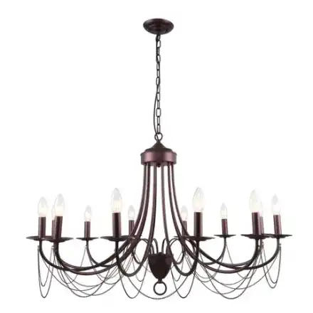 Подвесная люстра Plini 2590-12P, 12*E14*40W. ТМ F-Promo