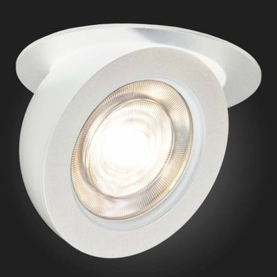 ST654.548.10 Св-к встр. Белый LED 1*10W 4000K 850Lm Ra&gt;90 38° IP20 D109xH60 180-240V