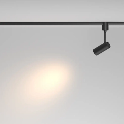 Трековый светильник Фокус / Focus Led Elasity 3000K 5Вт 36°, TR163-1-5W3K-M-B. TM Maytoni