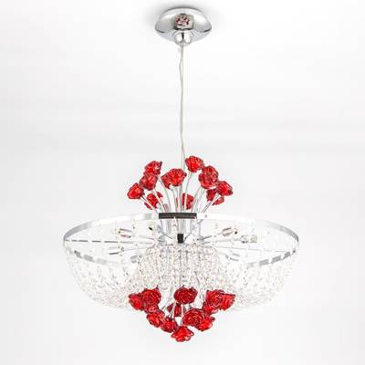 Eletto Rosa EL325P12.2 Люстра подвесная Хром