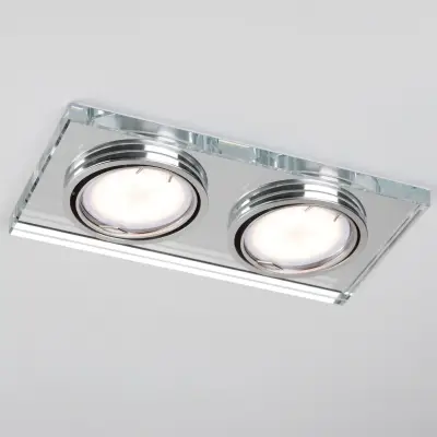 002544 Светильник RIFLE MR16/HP16 ХРОМ/ЗЕРКАЛЬНЫЙ