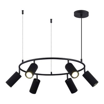 SL1213.403.06 Светильник подвесной ST-Luce Черный/Черный GU10 6*5W 4000K