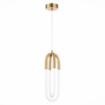 SL1579.303.02 Подвес ST-Luce Латунь/Латунь, Белый LED 2*14W 3000K