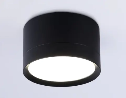 Накладной точечный светильник GX53 TN52357 BK черный GX53 max 12W D82*50