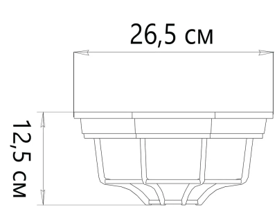 Уличный потолочный светильник Arte Lamp PEGASUS A3100PL-1AC, 1хE27