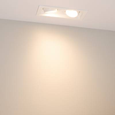 Светильник MS-VORTEX-BUILT-S170x90-2x12W Warm3000 (WH-WH, 40 deg, 230V) (Arlight, IP20 Металл, 5 лет)