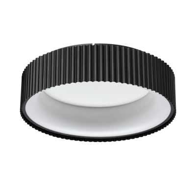 7712/56L AVRA LED SN 574 Светильник металл/акрил/белый/черный LED 56Вт 3000-6500К D460 IP20 пульт ДУ SHARMEL
