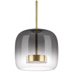 804008 Люстра CUPOLA LED 9W 450LM ЗОЛОТО/ДЫМЧАТЫЙ 3000K Lightstar