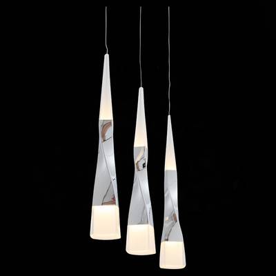 SL405.103.03 Светильник подвесной ST-Luce Хром/Хром, Белый LED 3*7W 3000K
