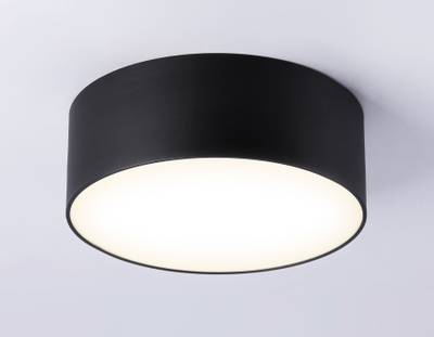 Светильник светодиодный потолочный FV5513 BK черный LED 15W 3000K D120*58 (Без ПДУ)