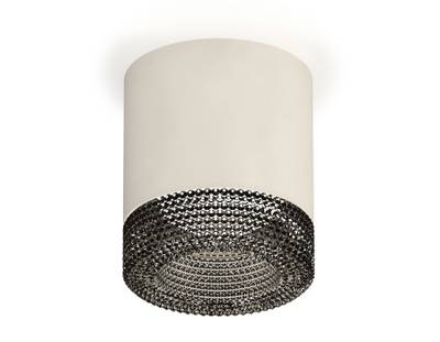 Комплект накладного светильника XS7401021 SWH/BK белый песок/тонированный MR16 GU5.3 (C7401, N7192)