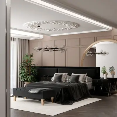 Подвесная люстра Arte Lamp VINCENT A7790SP-24BK, 24хG9