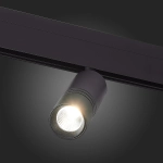 ST365.436.12 Магнитный трековый светильник Черный LED 1*12W 3000K 1 020Lm Ra>80 36° IP20 L-xW44xH130 48V