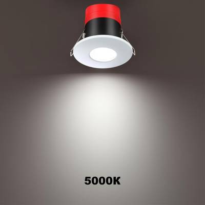 358639 SPOT NT21 273 белый Светильник встраиваемый светодиодный диммируемый, смена цв. температуры IP65 LED 3000К\4000К\5000К 8W 220V REGEN