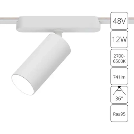 Магнитный трековый светильник Arte Lamp RAPID SMART A2958PL-1WH, 1хLED