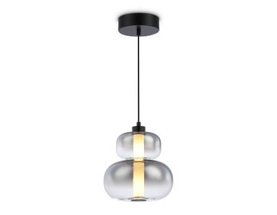 Светильник светодиодный подвесной LH11052 BK/SM черный/дымчатый 12W 3000K D230*265