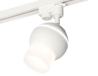 Комплект трекового однофазного светильника с подсветкой XT1101072 SWH/FR белый песок/белый матовый MR16 GU5.3 LED 3W 4200K (A2520, C1101, N7170)