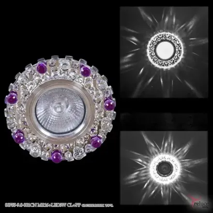 00755-9.0-001CN MR16+LED3W CL+PP светильник точечный Reluce, GU5.3х1