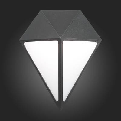 SL9500.441.01 Светильник уличный настенный ST-Luce Черный/Белый,Черный LED 1*12W 4000K