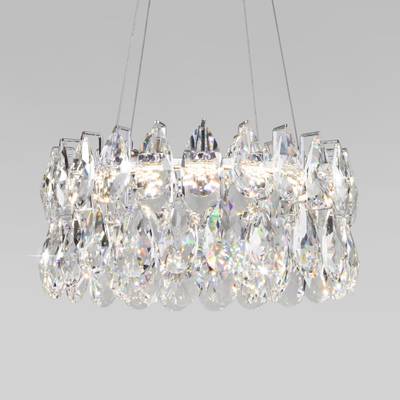Подвесная светодиодная люстра с хрусталем 90370/1 Strotskis
