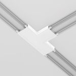 Коннектор питания T-образный Radity белый, TRA084CT-11W. TM Maytoni