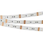 Лента RT-B60-10mm 12V RGB (14.4 W/m, IP20, 5060, 5m) (Arlight, Открытый)