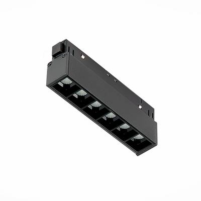 ST361.446.06 Магнитный трековый светильник Черный LED 1*6W 4000K 532Lm Ra&gt;80 36° IP20 L115xW22xH44 48V