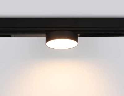 Светильник светодиодный диммируемый для шинопровода Magnetic 220V GL1381 BK черный IP20 15W 3000K-6400K 120° D115/232*115*77 (Без ПДУ)