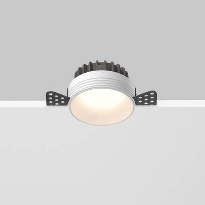 Встраиваемый светильник Okno 3000-4000-6000K 8W 100° IP 44 DL055-8W3-4-6K-TRS-W. TM Maytoni