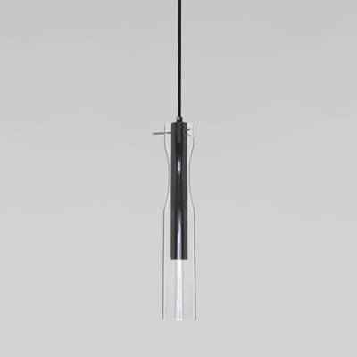 Подвесной светильник LED со стеклянным плафоном 50254/1 LED черный, LED