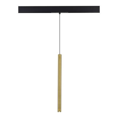 ST683.336.08 Магнитный трековый светильник Золотистый LED 1*8W 3000K 450Lm Ra90 24° IP20 D30xH500 48V