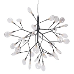 Светильник подвесной Crystal Lux EVITA SP36 BLACK/TRANSPARENT 1690/236