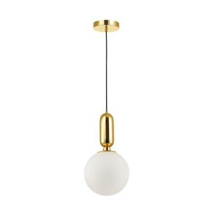 4669/1 PENDANT ODL20 471 золотой/белый Подвес E27 1*40W (тип лампы СВЕЧА ) 220V OKIA