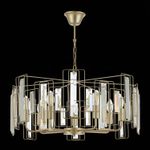 SLE103403-07 Люстра подвесная Шампань/Прозрачный E14 7*40W