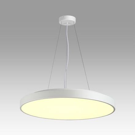 7755/92L MITRA LED SN Светильник металл/акрил/белый LED 80Вт+12Вт(подсветка) 3000K D800 IP20 QUASAR