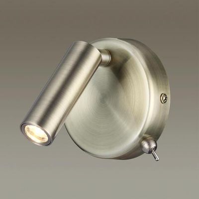 5222/3WL LEDIO LN22 000 бронза Бра с выкл. LED 3W 3000K 330Лм  220V CHASE