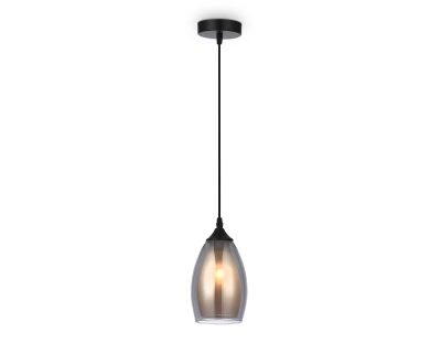 Светильник подвесной TR3535 BK/SM/FR черный/дымчатый/белый матовый E27 max 40W D120*800