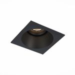 ST207.418.01 Св-к встр. Мат. черный GU10 1*50W  L103xW103xH52 220V Без ламп