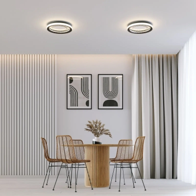 Потолочный светодиодный светильник 40022/1 LED серый, LED