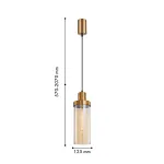 Подвес Hatt 4362-1P, 1*E27*40W. ТМ F-Promo