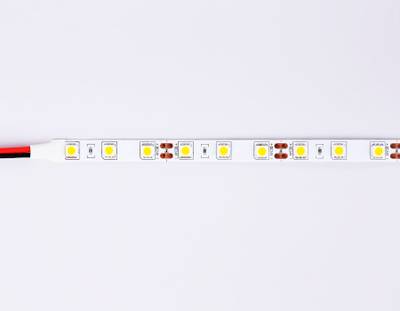 Светодиодная лента GS4001 5050 60Led/ 14.4W m/ 24V IP20 3000K 5m кратность резки 100mm (2 конт.)
