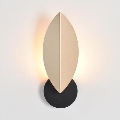 8396/1W MODERNI LN26 421 черный/золото, металл Бра G9 20W 220V LEAF