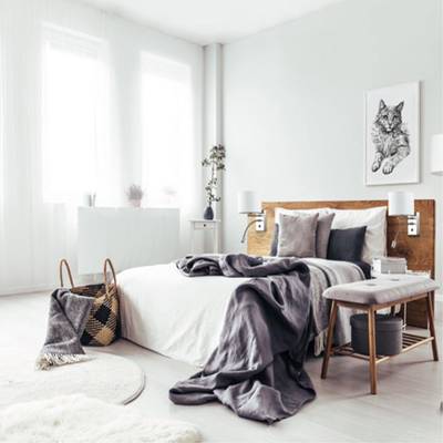 3745/2F MODERNI LN19 158 никель/белый, металл/текстиль Торшер E27 2*60W 220V NIKKI