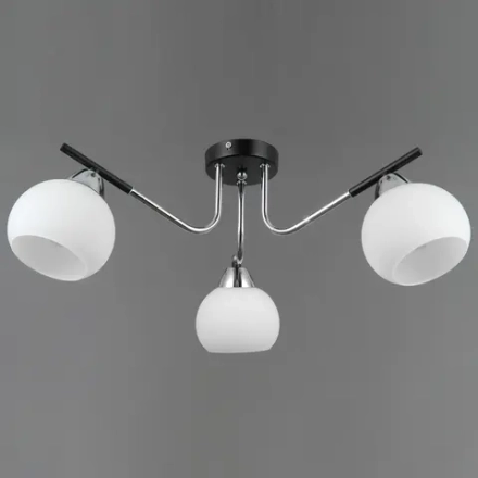 IL0713-3CSQ-24 BK CR LIBRA светильник потолочный ILLUMICO, E27х3