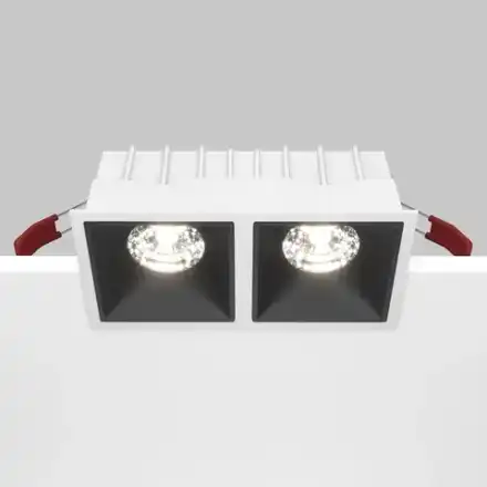 Встраиваемый светильник Альфа / Alfa LED 30 Вт 4000 К 36° с функцией диммирования, DL043-02-15W4K-D-SQ-WB. TM Maytoni